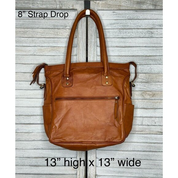 Pascado Leather Tote Purse Handbag Shoulder Bag NEW - Picture 2 of 10